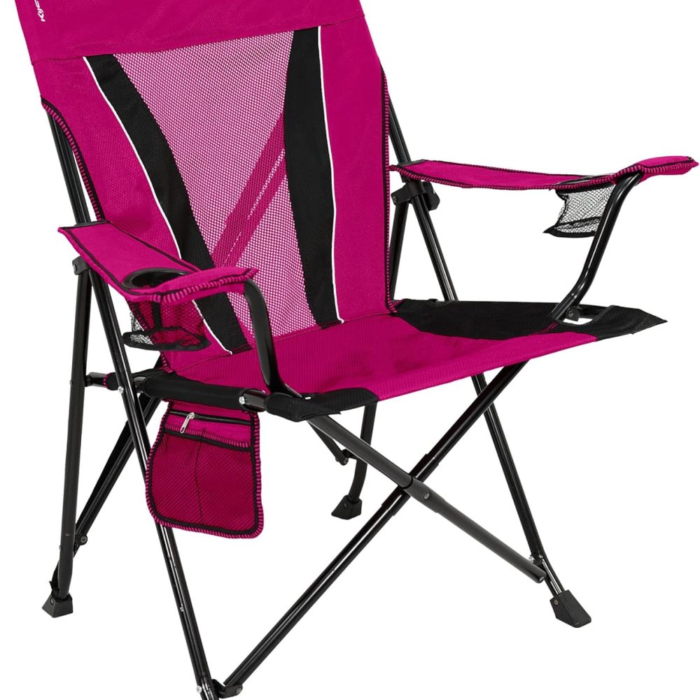 Kijaro XXL Dual Lock Portable Camping Chair - Supports Up to 400lbs - Enjoy The Outdoors in a Versatile Folding Sports & Outdoor Chair